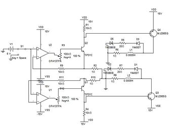 The scheme of magnetic switch